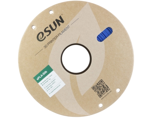 Preview: eSun ePLA Seidenglanz Blau 1.75 mm 1 kg